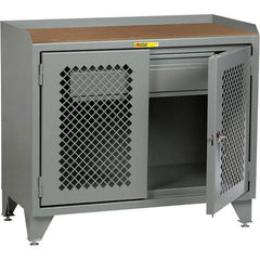 Little Giant - Stationary Workstations Type: Security Workstation Width (Inch): 36 - Apex Tool & Supply