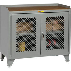 Little Giant - Stationary Workstations Type: Security Workstation Width (Inch): 36 - Apex Tool & Supply