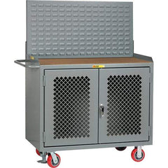 Little Giant - 3,600 Lb Capacity Mobile Cabinet - 48" Wide x 64" High - Apex Tool & Supply
