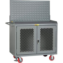 Little Giant - 3,600 Lb Capacity Mobile Cabinet - 48" Wide x 64" High - Apex Tool & Supply