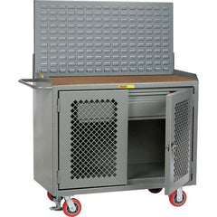 Little Giant - 3,600 Lb Capacity, 1 Drawer Mobile Cabinet - 48" Wide x 65" High - Apex Tool & Supply