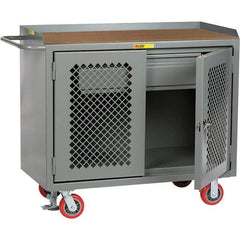 Little Giant - 3,600 Lb Capacity, 1 Drawer Mobile Cabinet - 48" Wide x 43" High - Apex Tool & Supply