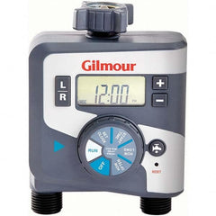 Gilmour - Lawn Sprinkler Timers Type: Auto ON/OFF Dual Outlet Electronic Timer Number of Watering Modes: 1 - Apex Tool & Supply