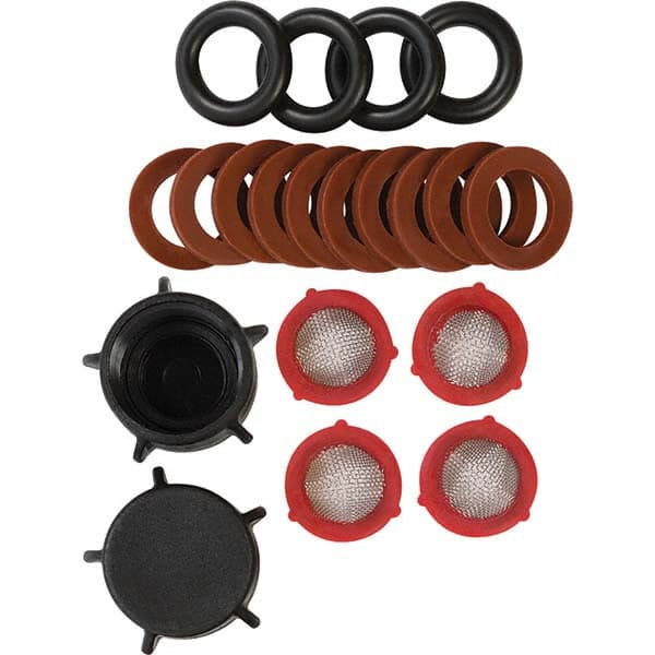 Gilmour - Garden Hose Fittings & Repair Kits Type: Wall Washer Kit Connector Type: Washer - Apex Tool & Supply