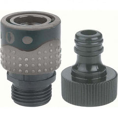 Gilmour - Garden Hose Fittings & Repair Kits Type: Connector Connector Type: Male; Female - Apex Tool & Supply