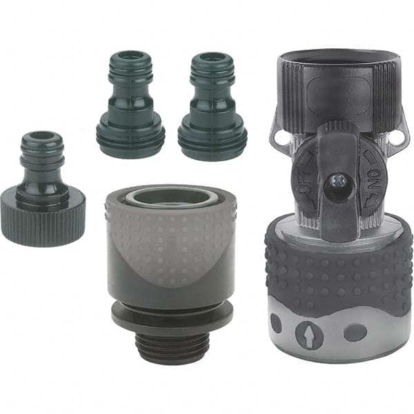 Gilmour - Garden Hose Fittings & Repair Kits Type: Connector Connector Type: Male; Female - Apex Tool & Supply