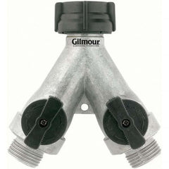 Gilmour - Garden Hose Fittings & Repair Kits Type: Shut-Off Valve Connector Type: Male; Female - Apex Tool & Supply