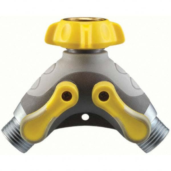 Nelson - Garden Hose Fittings & Repair Kits Type: Shut-Off Valve Connector Type: Male; Female - Apex Tool & Supply