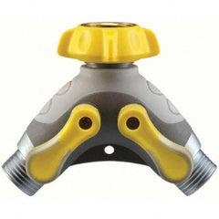 Nelson - Garden Hose Fittings & Repair Kits Type: Shut-Off Valve Connector Type: Male; Female - Apex Tool & Supply