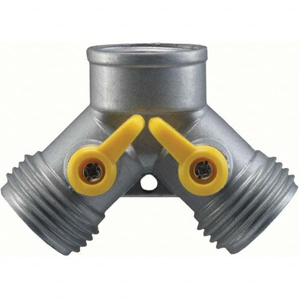 Nelson - Garden Hose Fittings & Repair Kits Type: Shut-Off Valve Connector Type: Male; Female - Apex Tool & Supply
