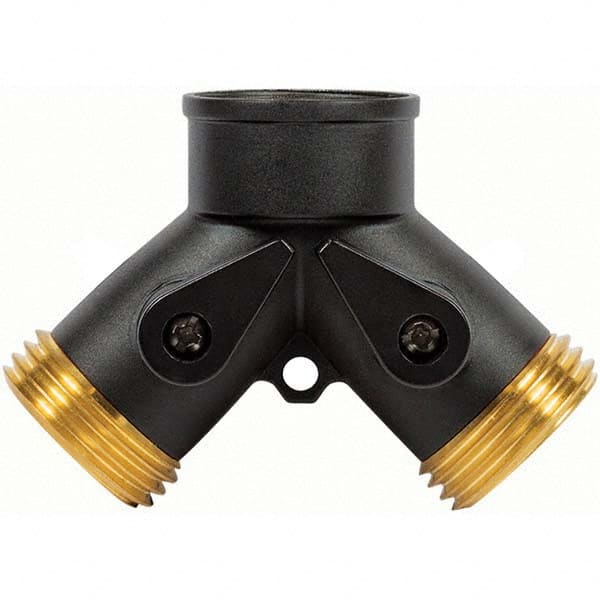 Gilmour - Garden Hose Fittings & Repair Kits Type: Shut-Off Valve Connector Type: Male; Female - Apex Tool & Supply