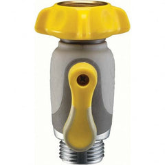Nelson - Garden Hose Fittings & Repair Kits Type: Shut-Off Valve Connector Type: Female; Male - Apex Tool & Supply