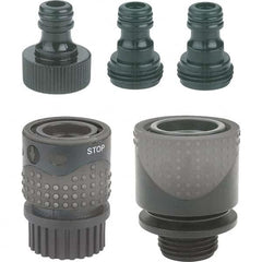 Gilmour - Garden Hose Fittings & Repair Kits Type: Connector Connector Type: Male; Female - Apex Tool & Supply