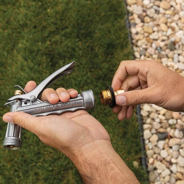 Gilmour - Garden Hose Fittings & Repair Kits Type: Connector Connector Type: Male - Apex Tool & Supply