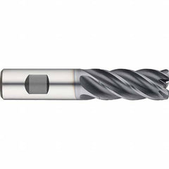 Guhring - 3/4" Diam 5 Flute Solid Carbide 0.06" Corner Radius End Mill - Apex Tool & Supply