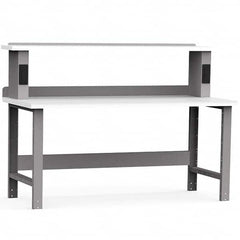 Rousseau Metal - Stationary Work Benches, Tables Type: Work Bench Top Material: Laminated Plastic - Apex Tool & Supply