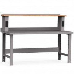 Rousseau Metal - Stationary Work Benches, Tables Type: Work Bench Top Material: Painted Steel - Apex Tool & Supply