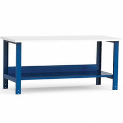 Rousseau Metal - Stationary Work Benches, Tables Type: Work Bench Top Material: Laminated Plastic - Apex Tool & Supply