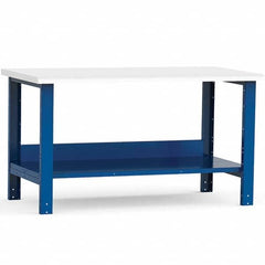 Rousseau Metal - Stationary Work Benches, Tables Type: Work Bench Top Material: Laminated Plastic - Apex Tool & Supply