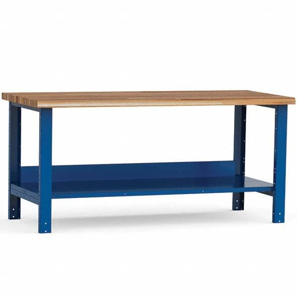 Rousseau Metal - Stationary Work Benches, Tables Type: Work Bench Top Material: Laminated Wood - Apex Tool & Supply