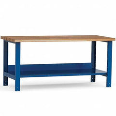 Rousseau Metal - Stationary Work Benches, Tables Type: Work Bench Top Material: Laminated Wood - Apex Tool & Supply