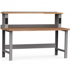 Rousseau Metal - Stationary Work Benches, Tables Type: Work Bench Top Material: Laminated Wood - Apex Tool & Supply