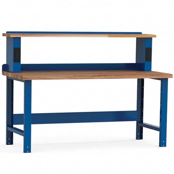 Rousseau Metal - Stationary Work Benches, Tables Type: Work Bench Top Material: Laminated Wood - Apex Tool & Supply