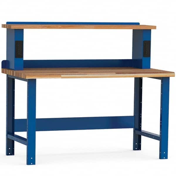Rousseau Metal - Stationary Work Benches, Tables Type: Work Bench Top Material: Laminated Wood - Apex Tool & Supply