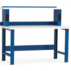 Rousseau Metal - Stationary Work Benches, Tables Type: Work Bench Top Material: Laminated Plastic - Apex Tool & Supply