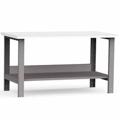 Rousseau Metal - Stationary Work Benches, Tables Type: Work Bench Top Material: Laminated Plastic - Apex Tool & Supply