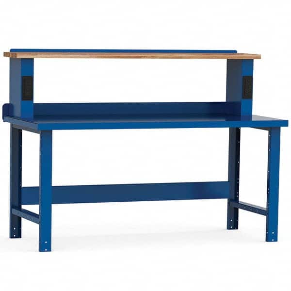 Rousseau Metal - Stationary Work Benches, Tables Type: Work Bench Top Material: Painted Steel - Apex Tool & Supply