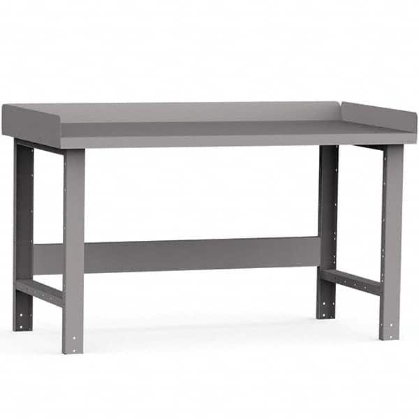 Rousseau Metal - Stationary Work Benches, Tables Type: Work Bench Top Material: Painted Steel - Apex Tool & Supply