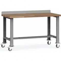 Rousseau Metal - Mobile Work Benches Type: Mobile Workbench Length: 60 (Inch) - Apex Tool & Supply
