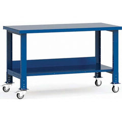 Rousseau Metal - Mobile Work Benches Type: Mobile Workbench Length: 60 (Inch) - Apex Tool & Supply