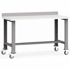 Rousseau Metal - Stationary Work Benches, Tables Type: Work Bench Top Material: Laminated Plastic - Apex Tool & Supply