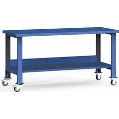 Rousseau Metal - Mobile Work Benches Type: Mobile Workbench Length: 72 (Inch) - Apex Tool & Supply