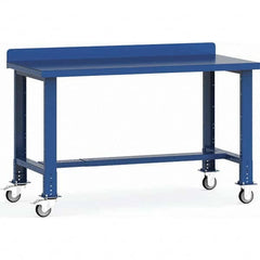 Rousseau Metal - Mobile Work Benches Type: Mobile Workbench Length: 60 (Inch) - Apex Tool & Supply