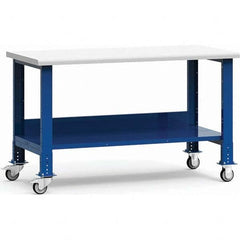 Rousseau Metal - Mobile Work Benches Type: Mobile Workbench Length: 60 (Inch) - Apex Tool & Supply