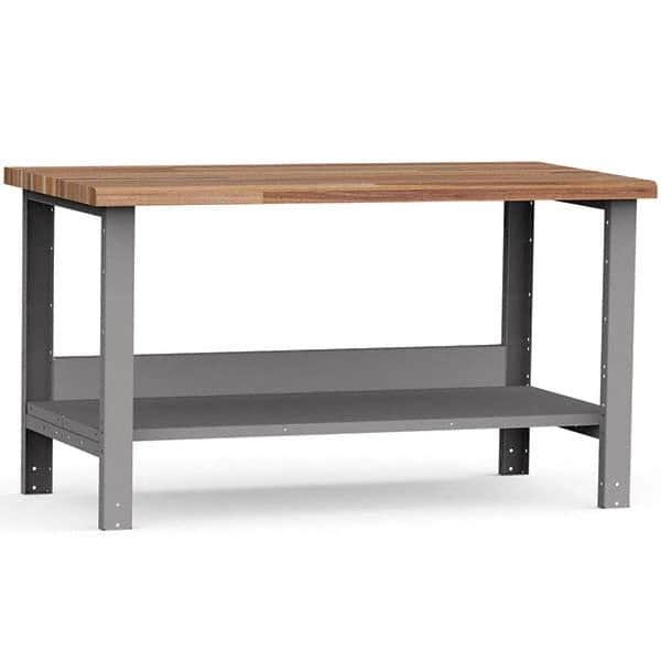 Rousseau Metal - Mobile Work Benches Type: Mobile Workbench Length: 60 (Inch) - Apex Tool & Supply