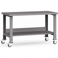 Rousseau Metal - Mobile Work Benches Type: Mobile Workbench Length: 60 (Inch) - Apex Tool & Supply
