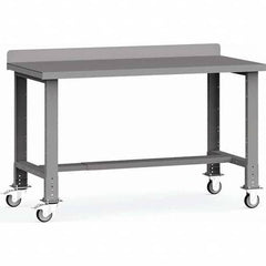 Rousseau Metal - Mobile Work Benches Type: Mobile Workbench Length: 60 (Inch) - Apex Tool & Supply