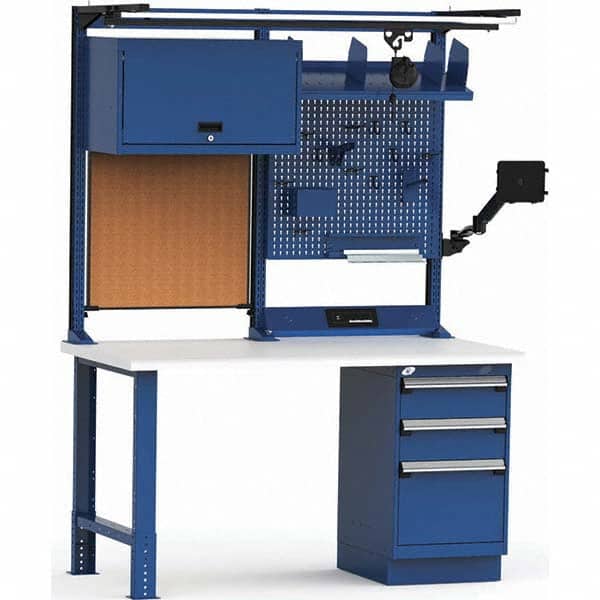 Rousseau Metal - Stationary Workstations Type: Work Center Load Capacity (Lb.): 775 - Apex Tool & Supply
