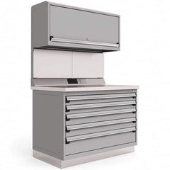 Rousseau Metal - Stationary Workstations Type: Work Center Load Capacity (Lb.): 2000 - Apex Tool & Supply
