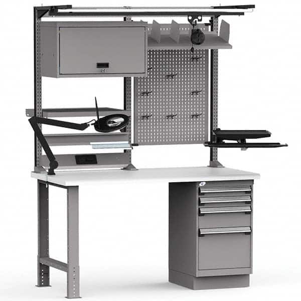 Rousseau Metal - Stationary Workstations Type: Work Center Load Capacity (Lb.): 775 - Apex Tool & Supply
