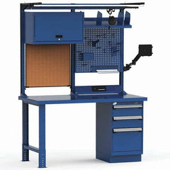 Rousseau Metal - Stationary Workstations Type: Work Center Load Capacity (Lb.): 1100 - Apex Tool & Supply