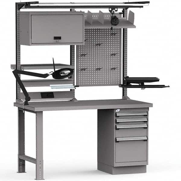 Rousseau Metal - Stationary Workstations Type: Work Center Load Capacity (Lb.): 1100 - Apex Tool & Supply