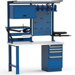 Rousseau Metal - Stationary Workstations Type: Work Center Load Capacity (Lb.): 775 - Apex Tool & Supply
