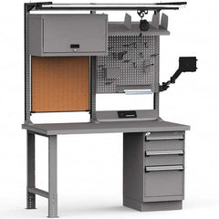 Rousseau Metal - Stationary Workstations Type: Work Center Load Capacity (Lb.): 1100 - Apex Tool & Supply
