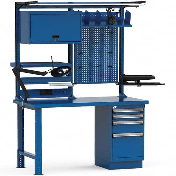 Rousseau Metal - Stationary Workstations Type: Work Center Load Capacity (Lb.): 1100 - Apex Tool & Supply