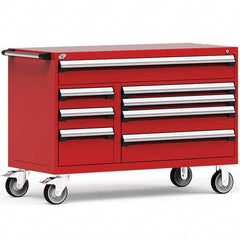 Rousseau Metal - Tool Roller Cabinets Drawers Range: 5 - 10 Drawers Width Range: 48" and Wider - Apex Tool & Supply